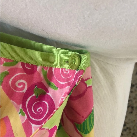 Lily Pulitzer girls reversible print skirt - Picture 3 of 5